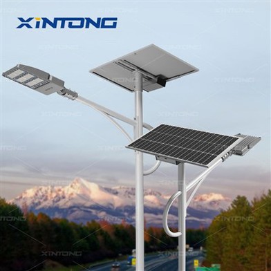 تامین کننده لامپ خیابانی خورشیدی اسپلیت 100 واتی