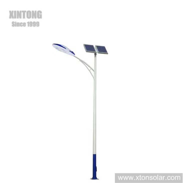 120watt All One LED Modul Street Light With 6meters Pole Design