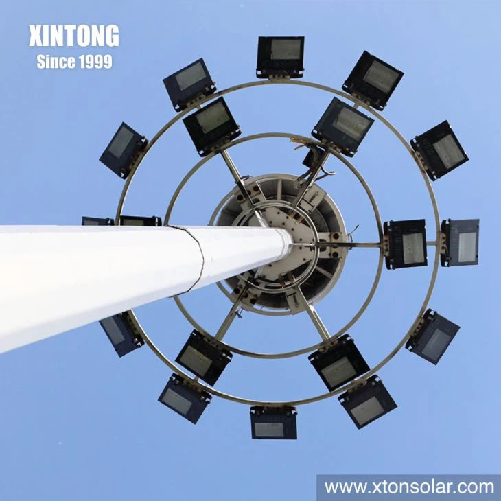 30m High Mast Lighting Pole Drawing