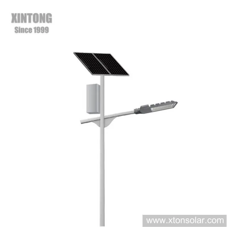 60W Solar Powered Street Lighting With Battery