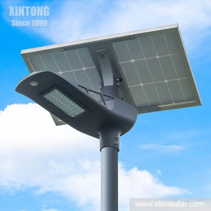 چراغ خیابانی LED خورشیدی 80 واتی با روشنایی بالا